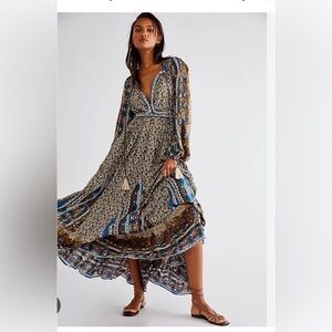 Free people 
Happy Feelings Midi Dress